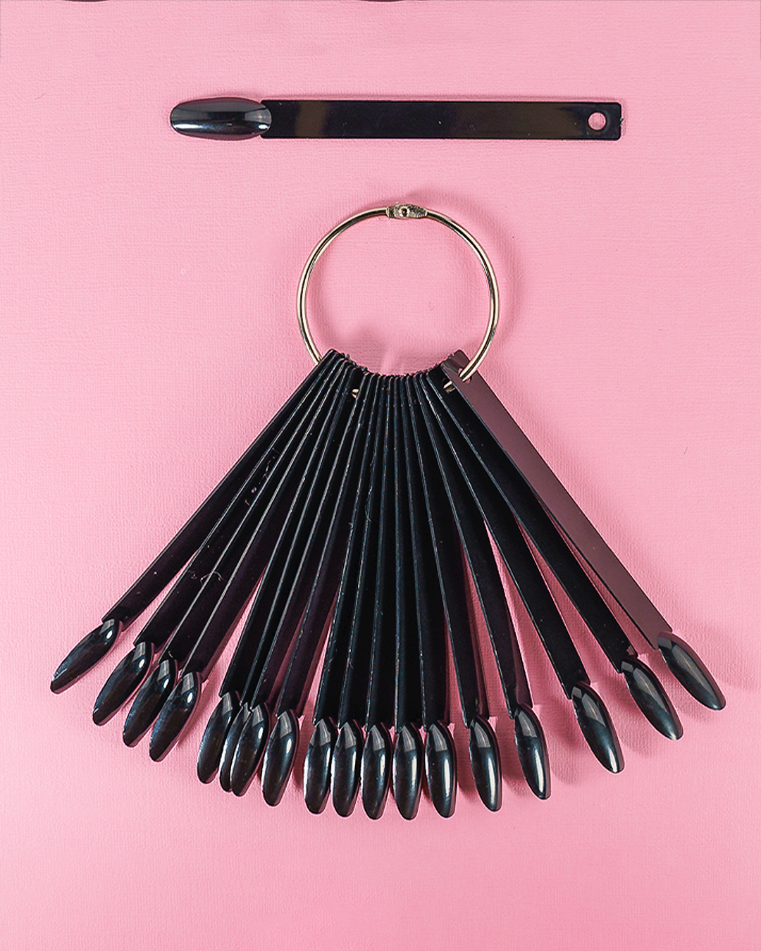 Mostrario Uñas X20 (color negro)